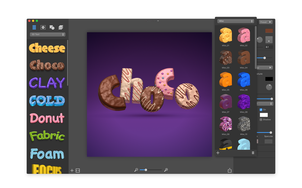 Free 3d text software for mac os