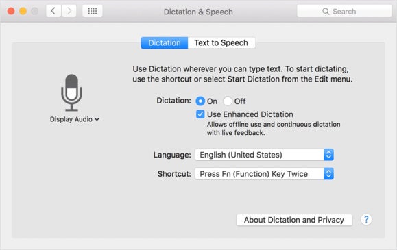 use microphone for word mac