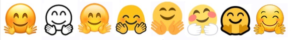 emoji ios10 hugging hands