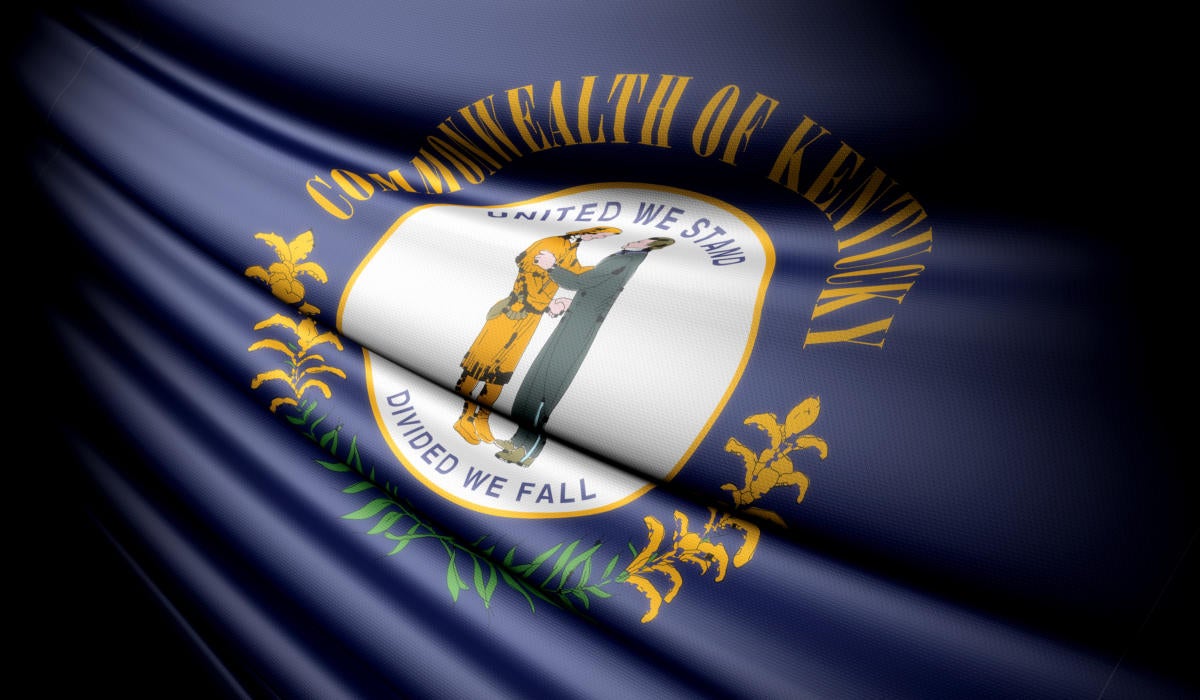State flag of Kentucky