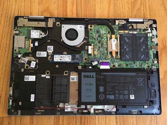 Dell 15-inch 2-in-1 Open Chassis Shot