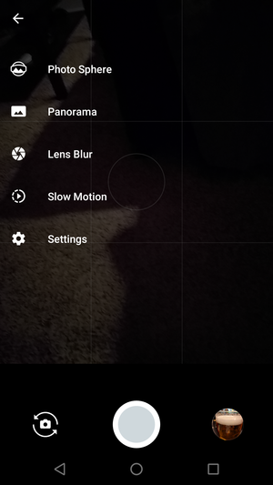 google camera photo types