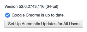 google earth chrome auto update