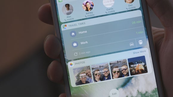 ios 10 lock screen iphone show