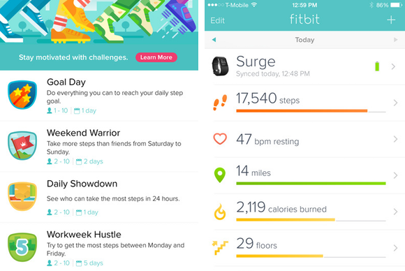 fitbit with apple phone