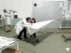 paper airplane design lab idea planning