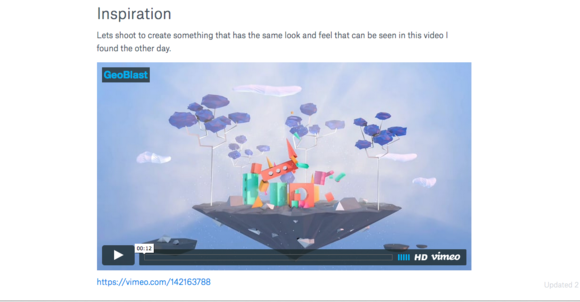 paper embed video