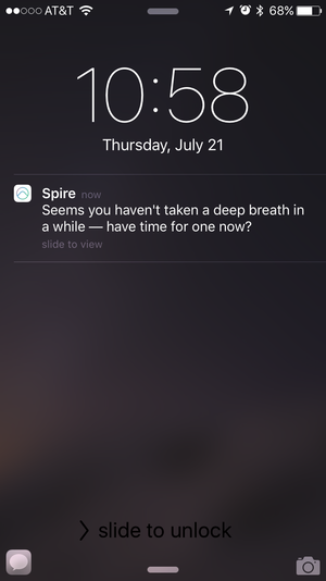 spire notification