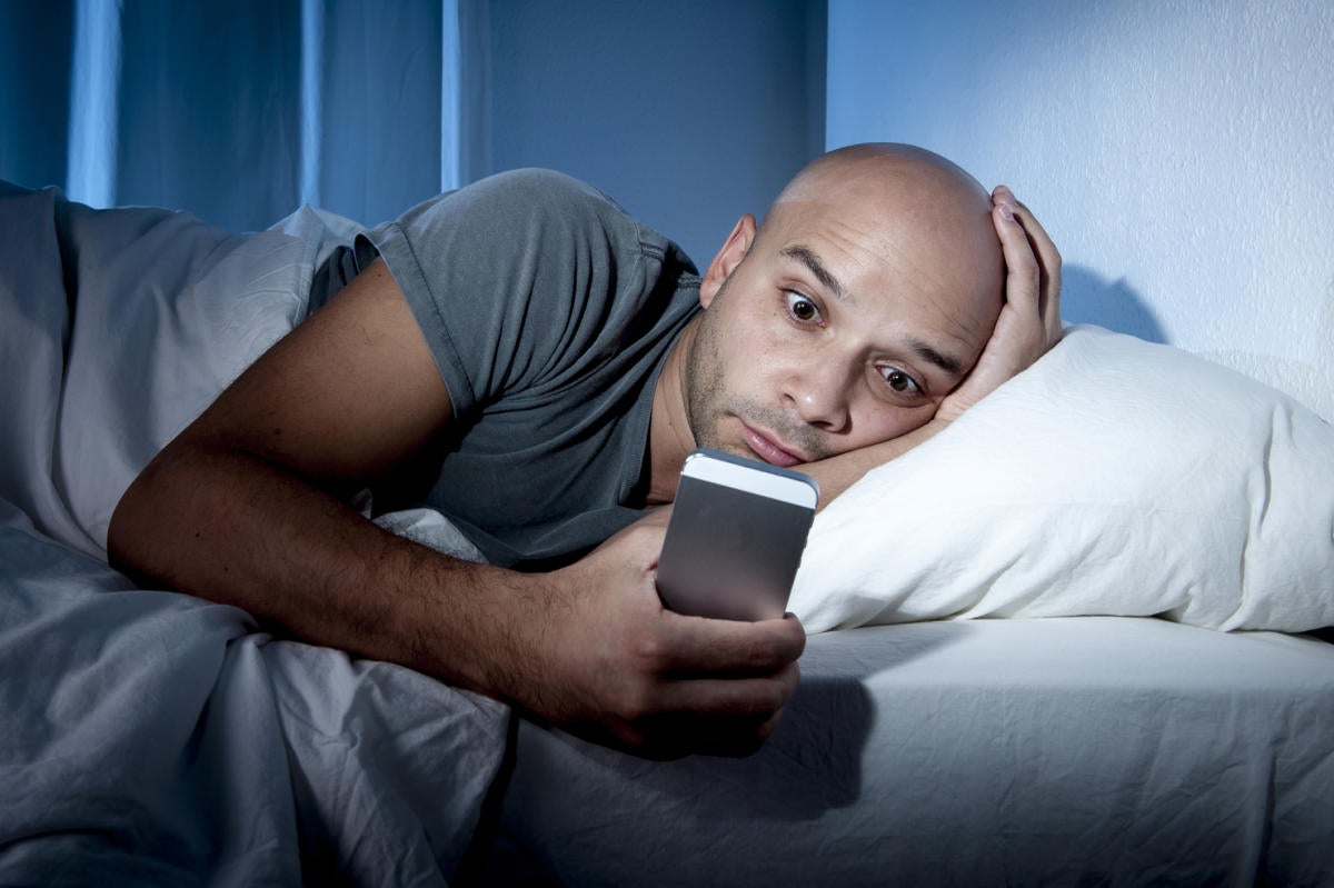 Smartphones cause insomnia, study finds