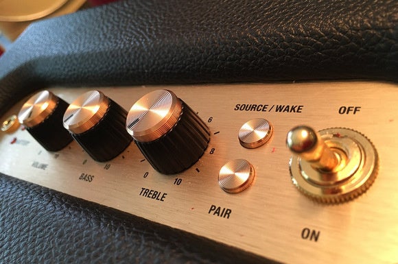 The Marshall’s stylish knobs well-implemented and high quality while being a nod to vintage controls