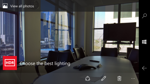 Windows 10 Mobile Photos