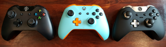 Xbox One controller trio