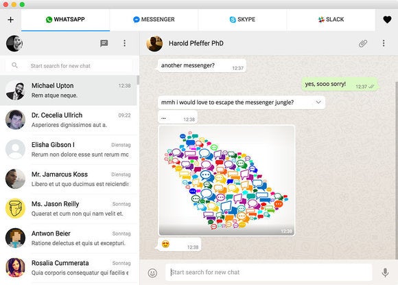 How To Combine Whatsapp Facebook Messenger And Slack In One