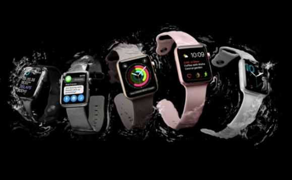 apple watch series 2 splash