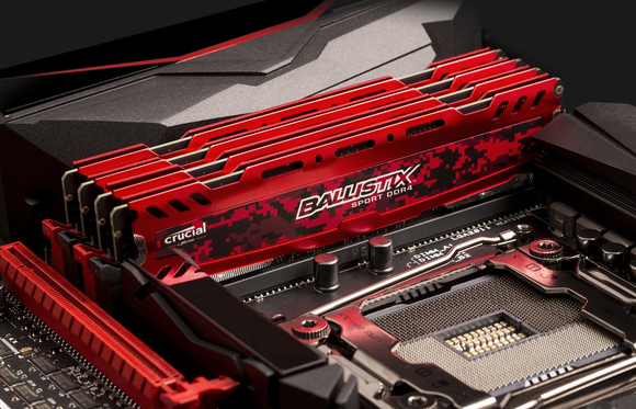 ballistix crucial DDR4 ram