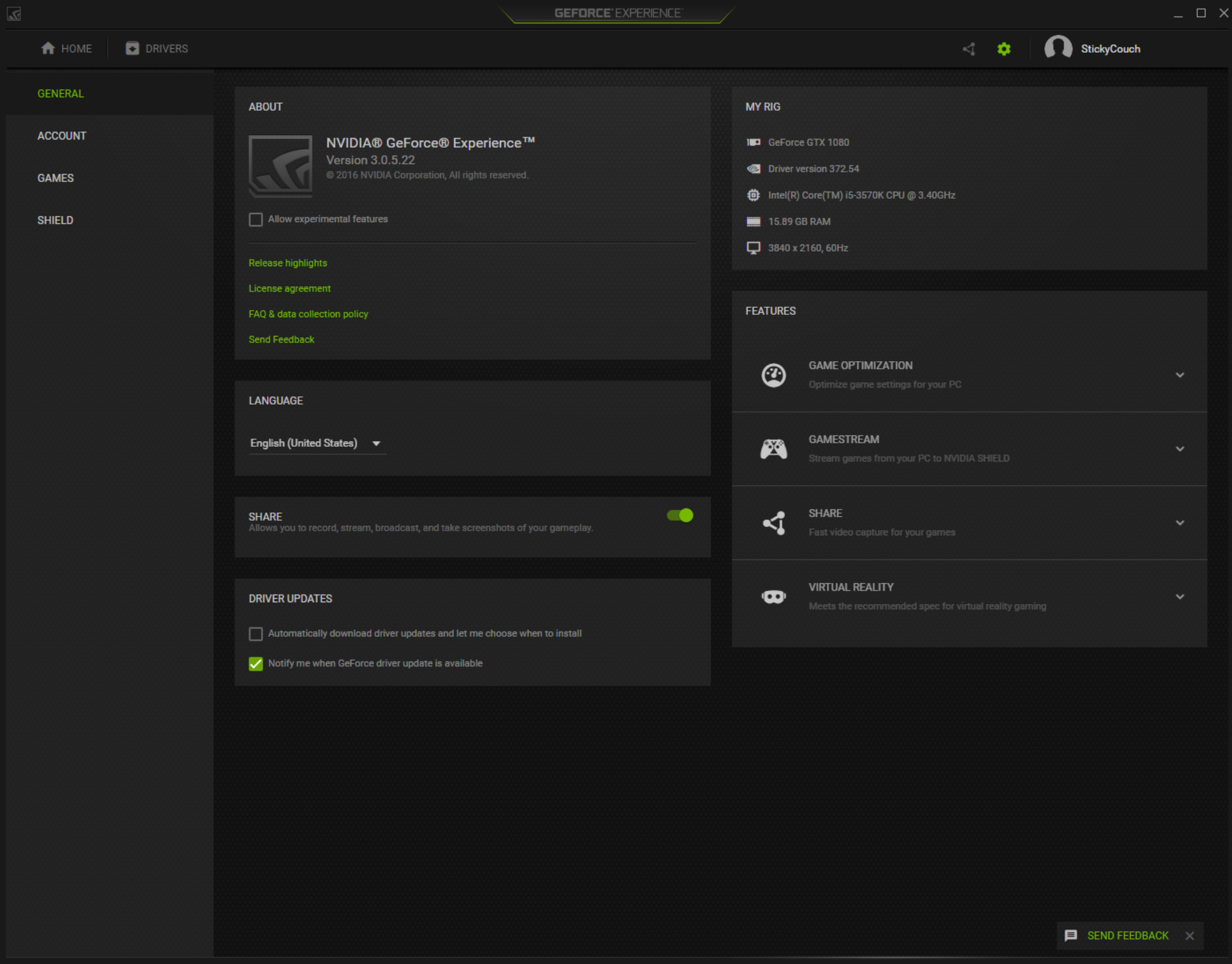 Nvidia S Faster Better Geforce Experience 3 0 Launches With Mandatory Registration Pcworld