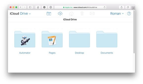 icloud desktop documents folders