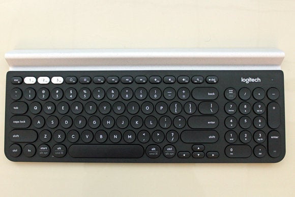 Logitech K780 Keyboard Top View
