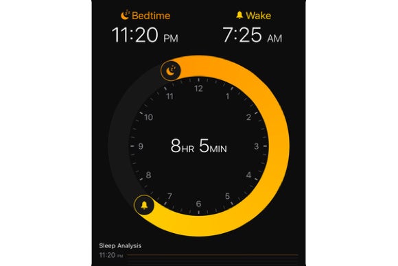ios 10 bedtime clock app