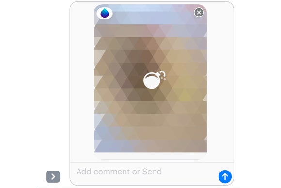 ios 10 imessage apps blur