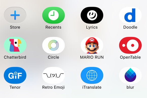 ios 10 imessage apps drawer