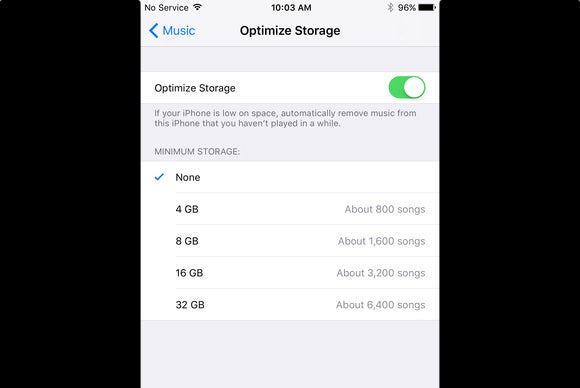 ios 10 optimize storage