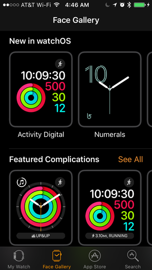 ios10 apple watch face gallery