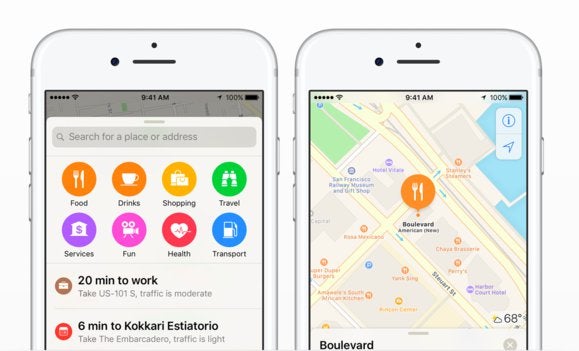 Get to know the all-new, much-improved Maps app in iOS 10 ...