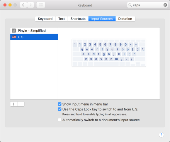 Key Change For Mac