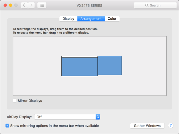 mac911 displays arrangement