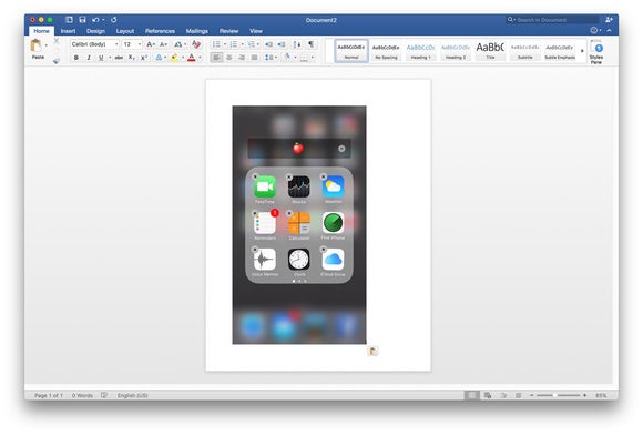 macos screenshot to clipboard