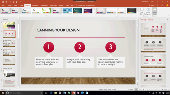 powerpoint designer office 2019