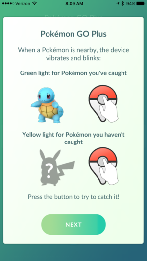pokemon go plus tutorial