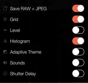 raw apps manual interface