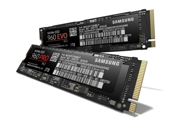 samsung nvmessd 960pro 960evo SSDs