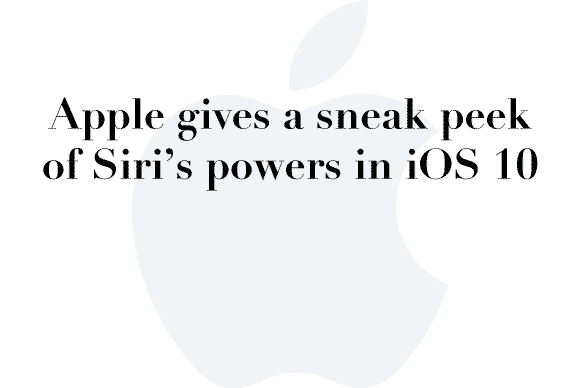 siri ios10 sneak peek
