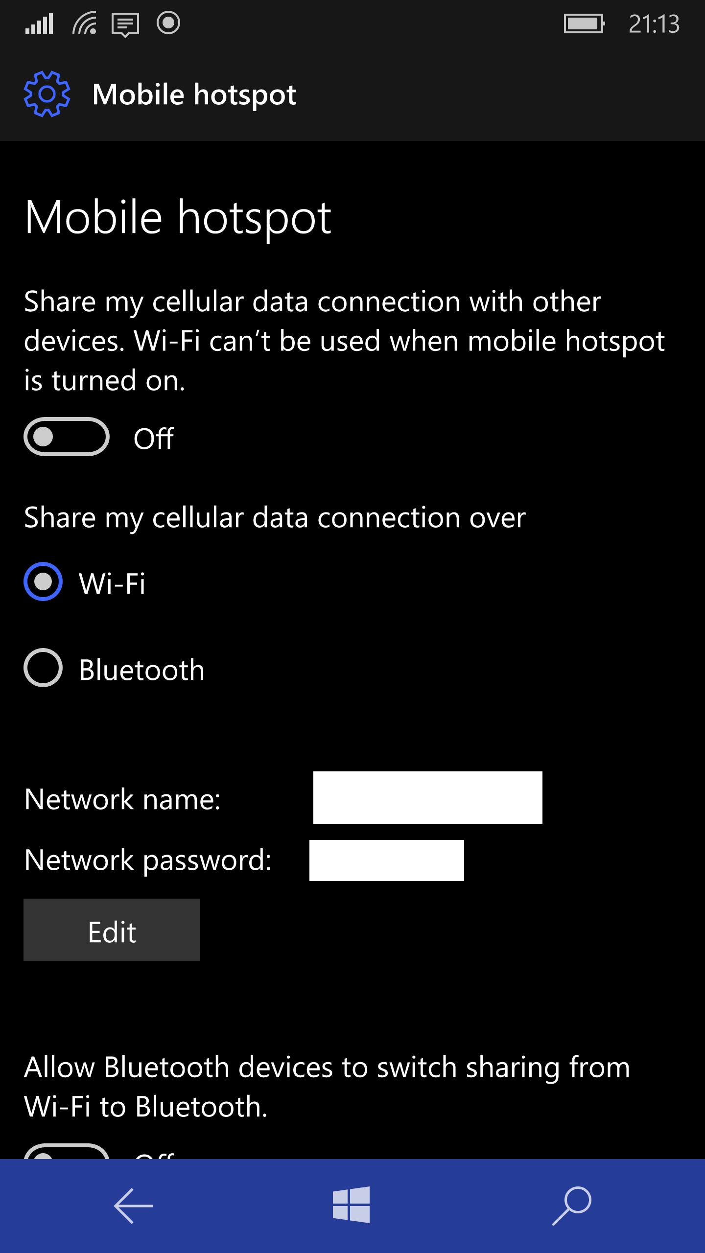 Windows mobile hotspot что это за служба