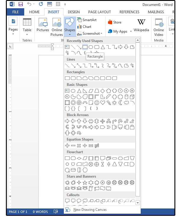 Moving Shapes In Word For Mac