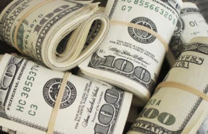 money bundles of US dollars