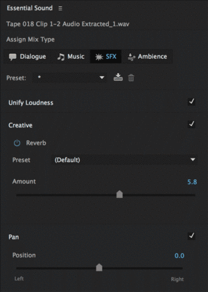 adobe audition cc 2015.2 essential sound panel