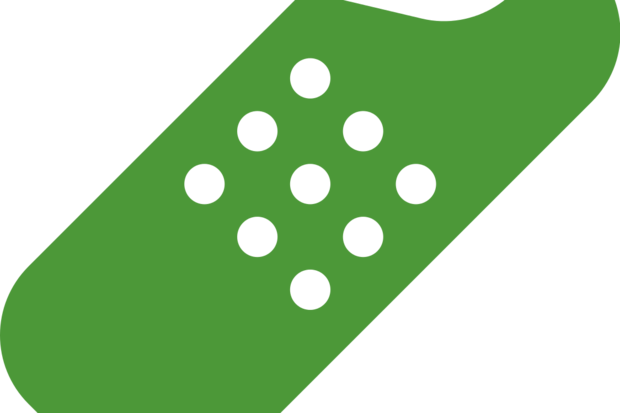 green band aid icon