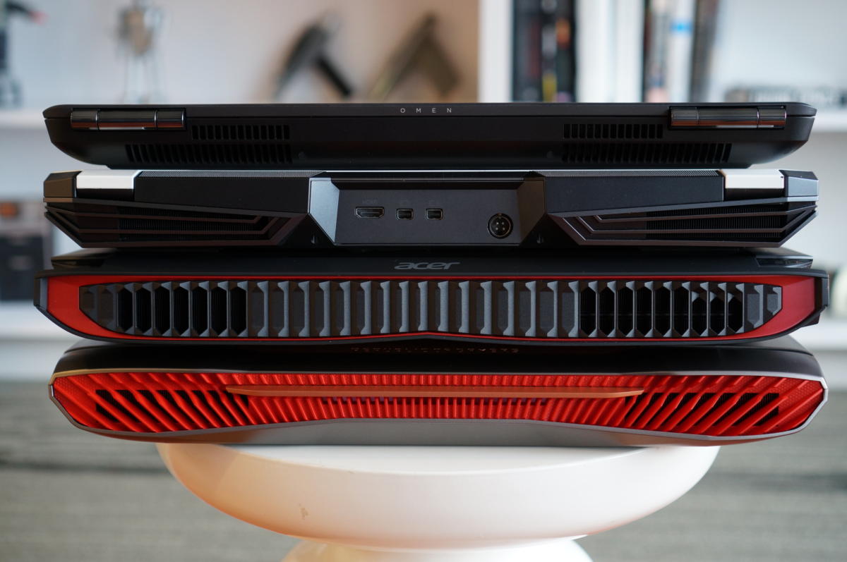 hp omen 17 origin eon 17x acer predator 17x asus g752 back