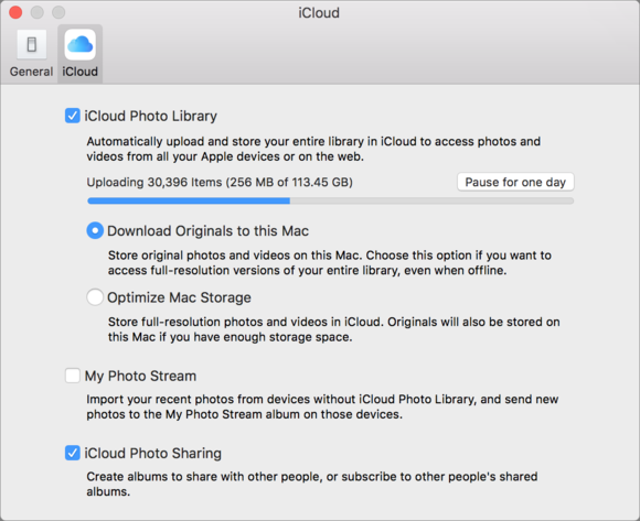 mac911 uploading icloud items