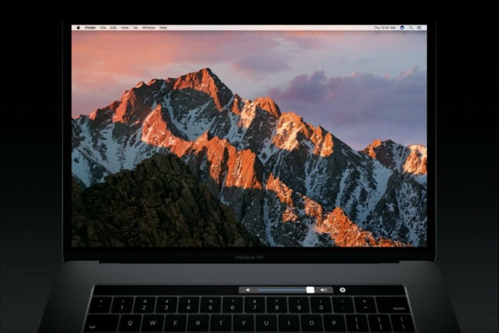 macbook pro touch bar system controls