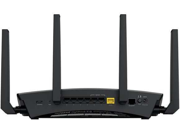 Nighthawk X10 rear panel