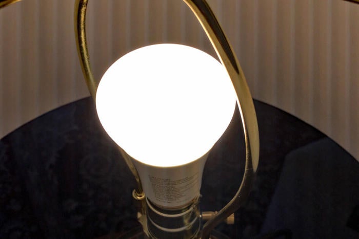 Philips Hue White Ambiance in a lamp