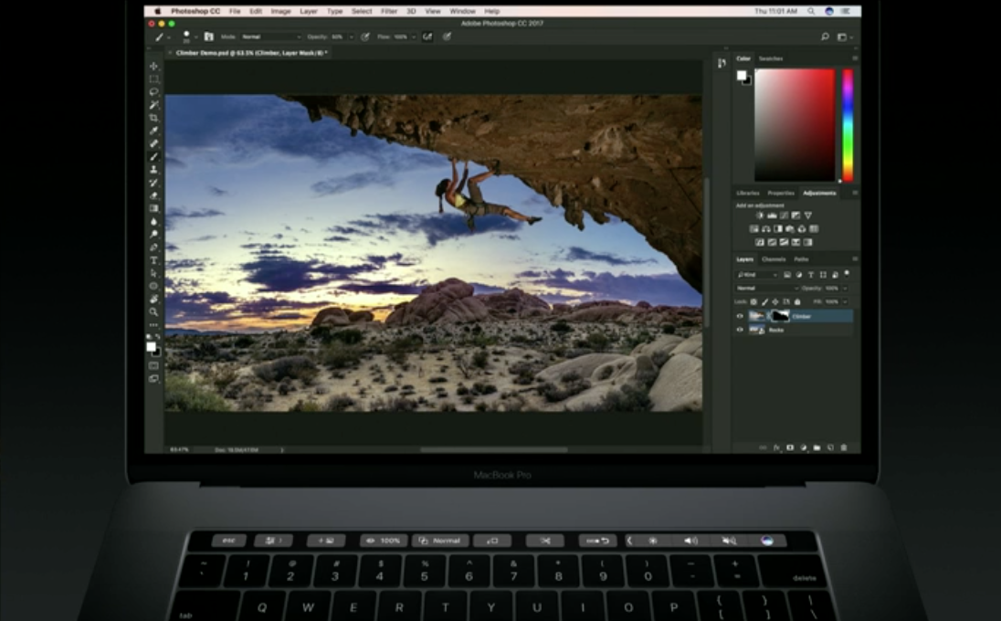 does adobe photoshop come on macbook pro