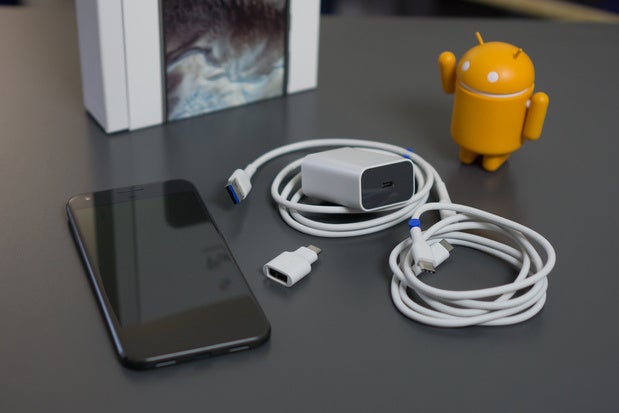 pixel xl stuff in box