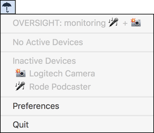 privatei oversight menu