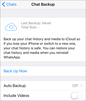 privatei whatsapp chat backup